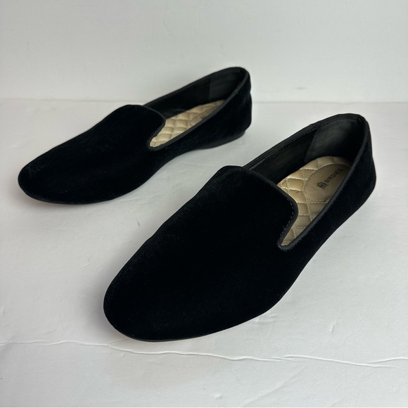Birdies The Starling Slip On Loafers Women's Size 10 Driving Shoes Black Suede - Picture 5 of 9